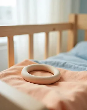 Kayın Ağacı Diş Kaşıyıcı Halka