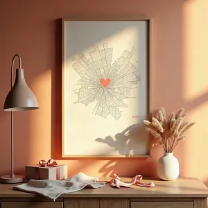 Şehir Haritası Posteri